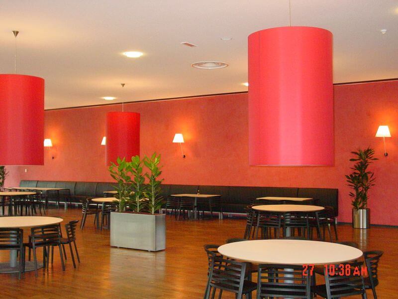 Ringpark — kantoor- en vergaderruimten met katoenstuc